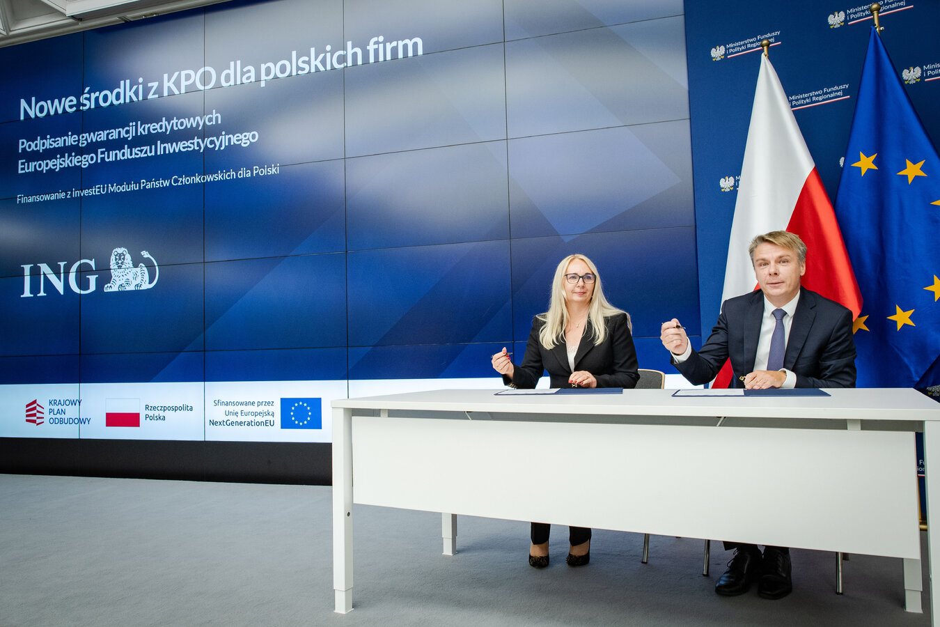 ING Bank Śląski i Europejski Fundusz Inwestycyjny podpisały umowę wspierającą finansowanie MŚP