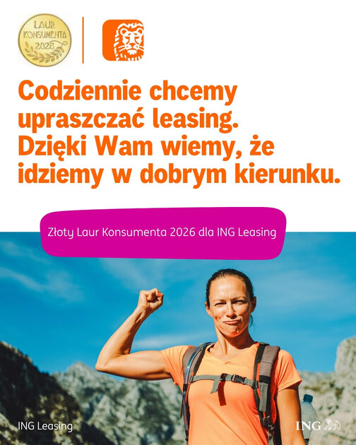 ING Leasing awarded the 2026 Golden Consumer Laurel